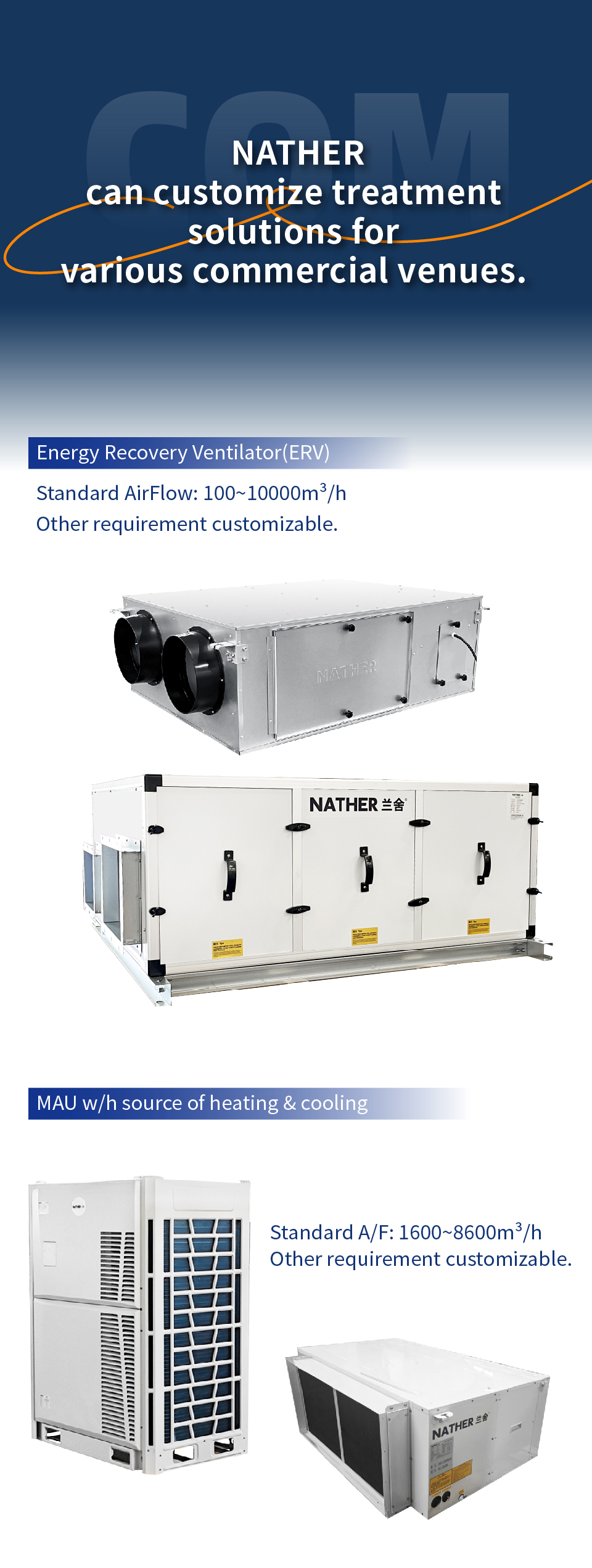 Nather Commercial air and water treatment solutions- NATHER